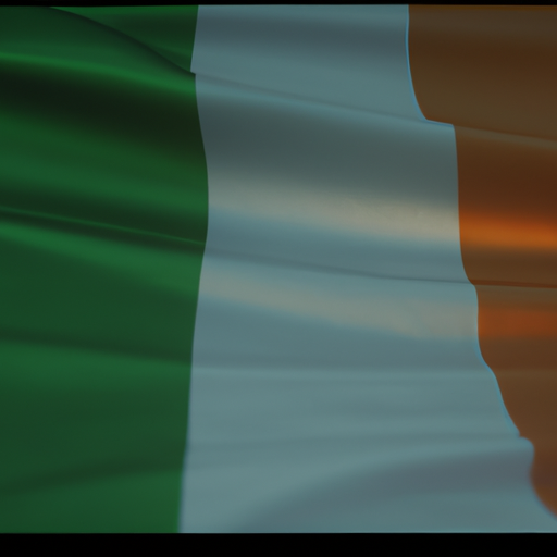 Le drapeau de l'Irlande