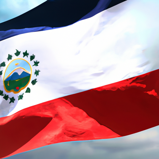Le drapeau du Costa Rica