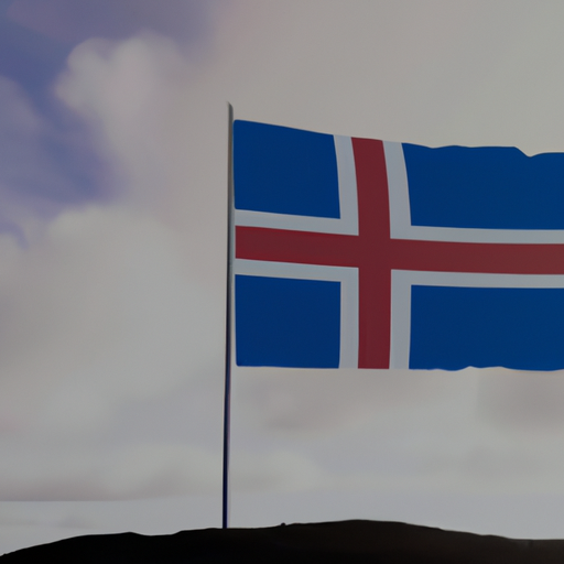 Le drapeau de l'Islande